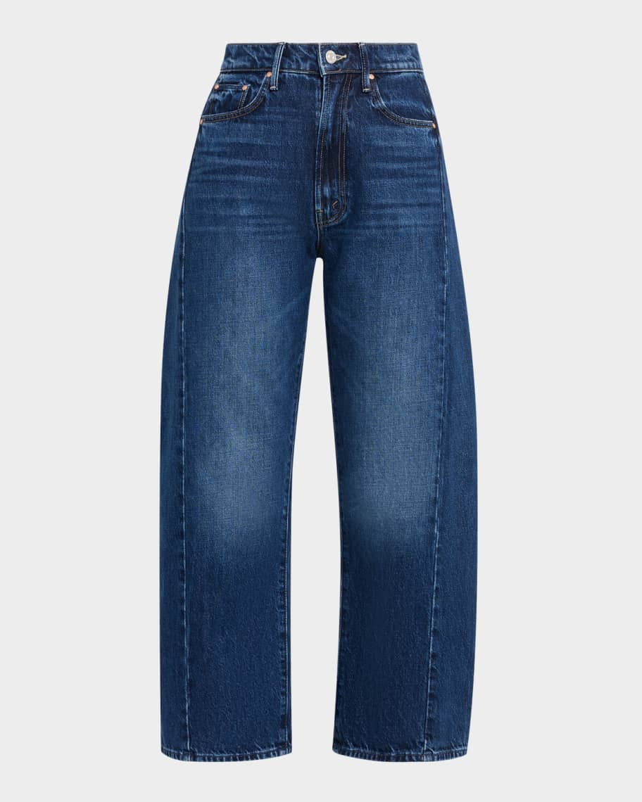 MOTHER The Half Pipe Cropped Denim Jeans | Neiman Marcus