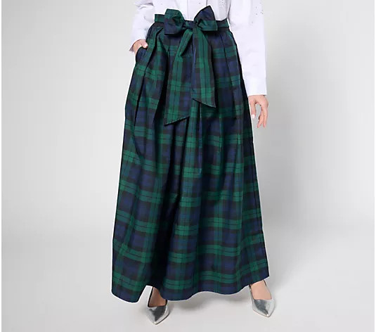 Joan Rivers Red Carpet Regular Pull-On Maxi Skirt - QVC.com | QVC