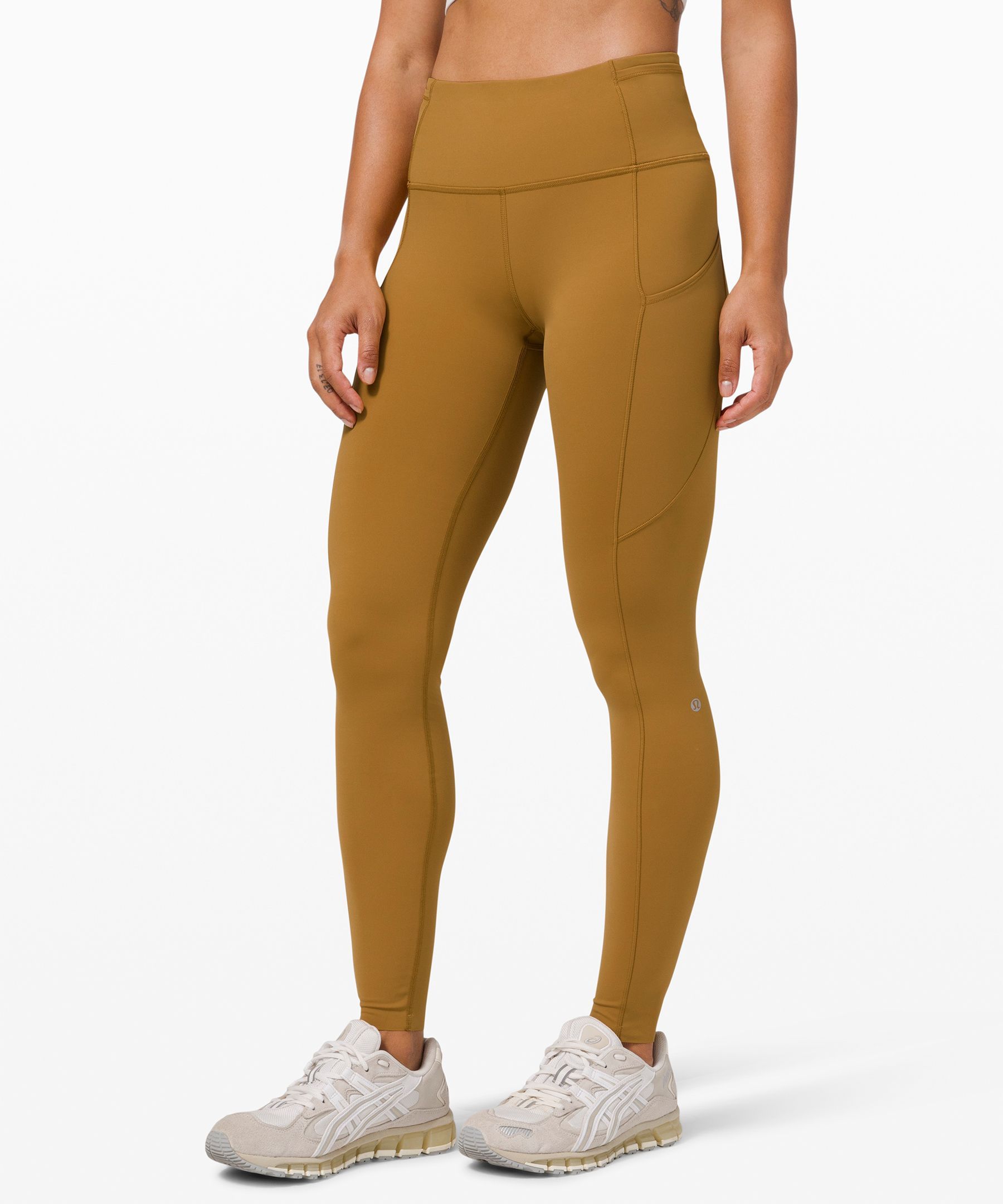 Fast and Free High-Rise Tight 28" Non-Reflective Brushed Nulux | Lululemon (US)