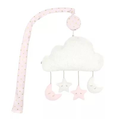 Just Born® Sparkle Pink Stars Musical Mobile | Bed Bath & Beyond
