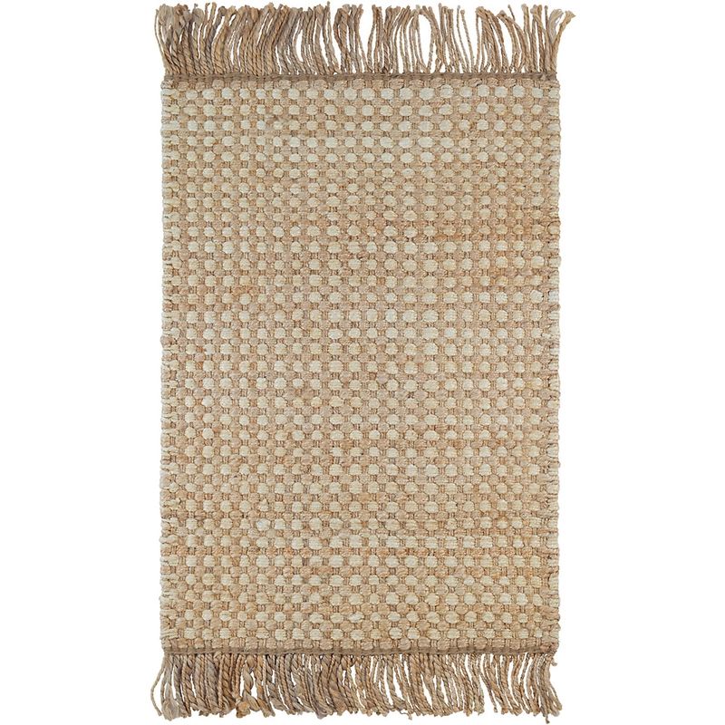 Kuba Natural Woven Jute Rug | Annie Selke