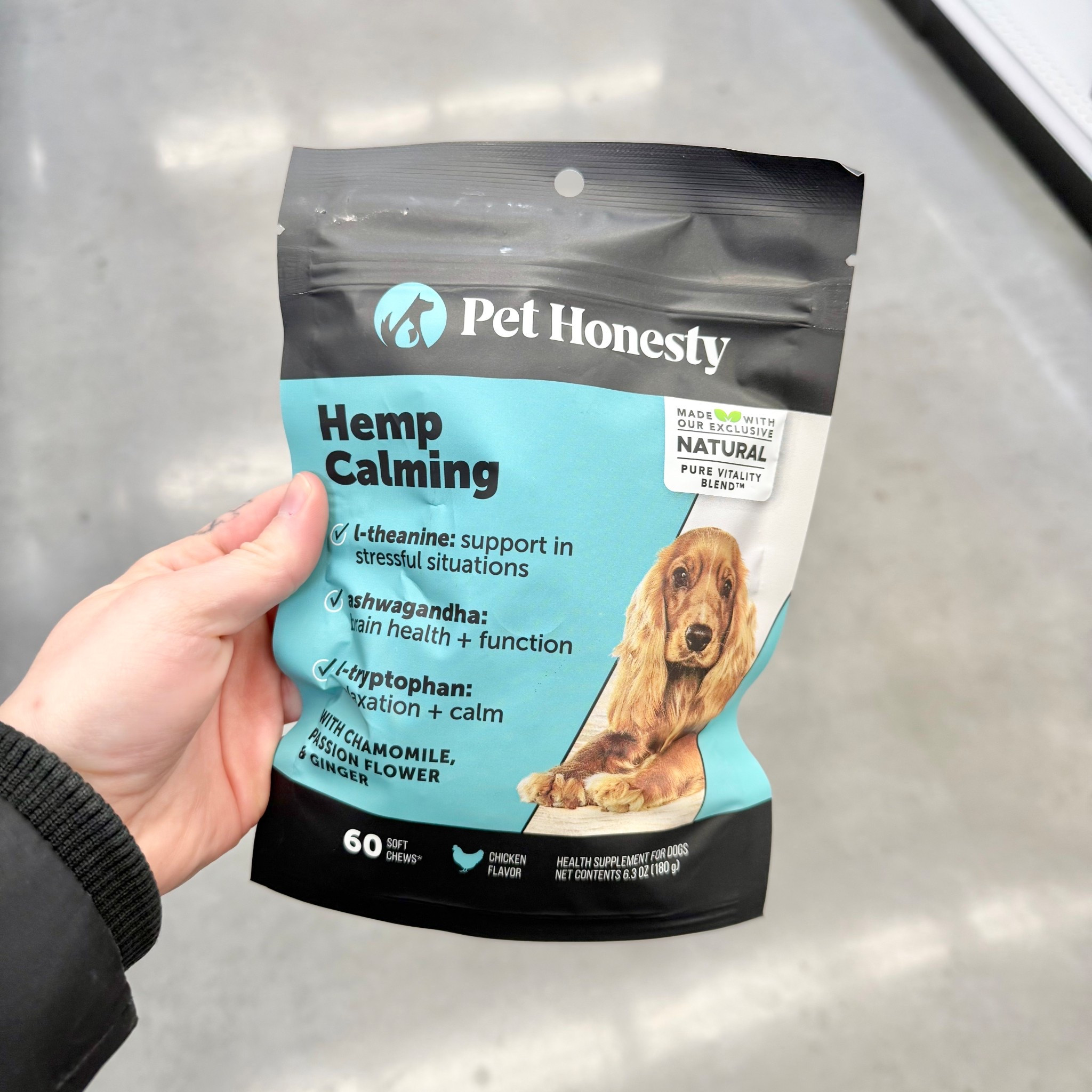 Pet Honesty Hemp Calming Chicken Flavor Supplement for Dog - 60ct
$21.99

Target Circle: Buy one, get one 40% off select Pet Honesty Products. 

#LTKSaleAlert