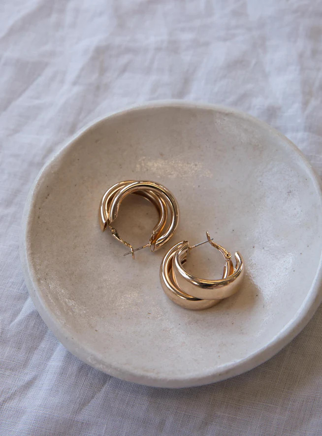 Tahlia Earrings Gold | Princess Polly US