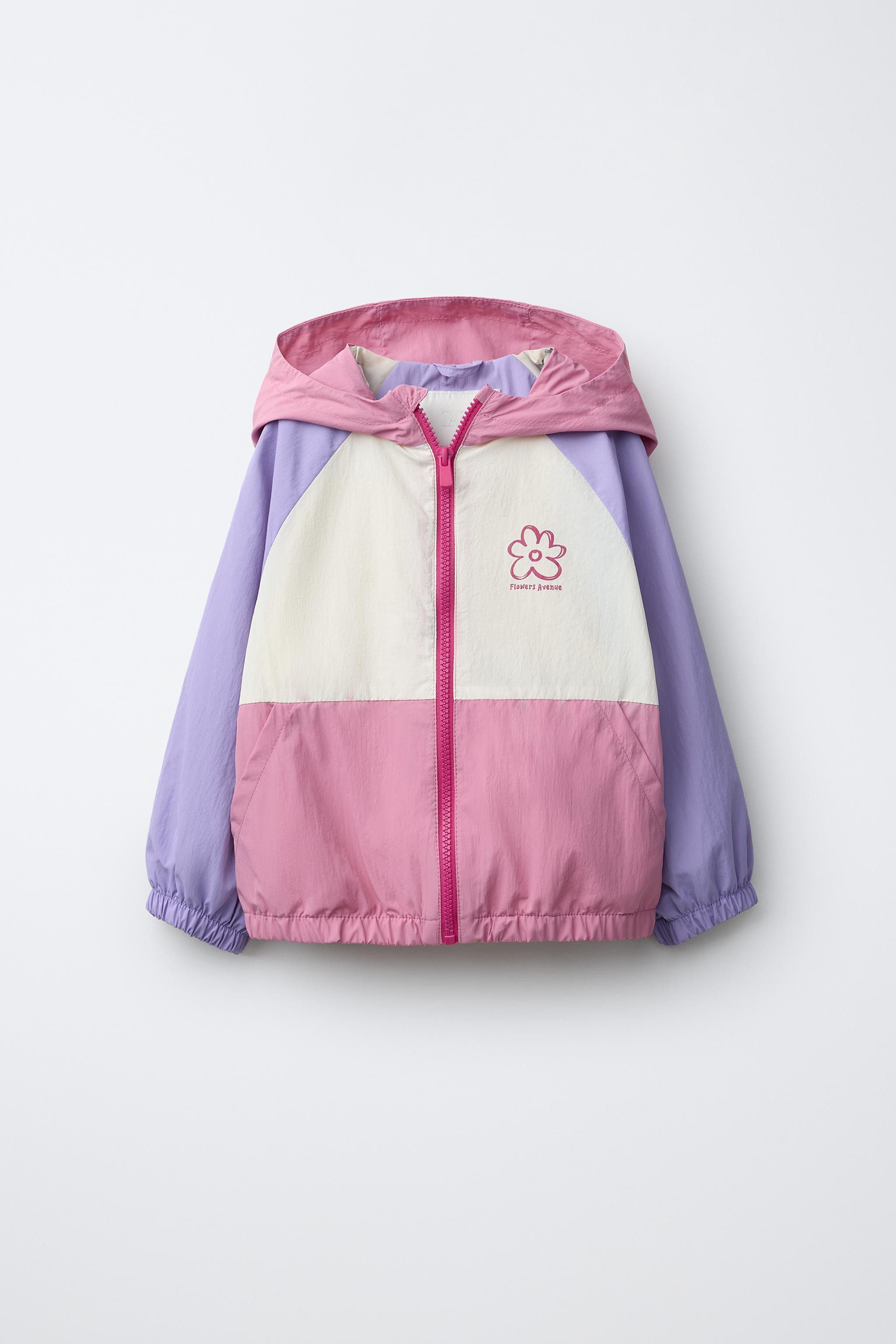 WATER REPELLENT COLOR BLOCK RAINCOAT | Zara US