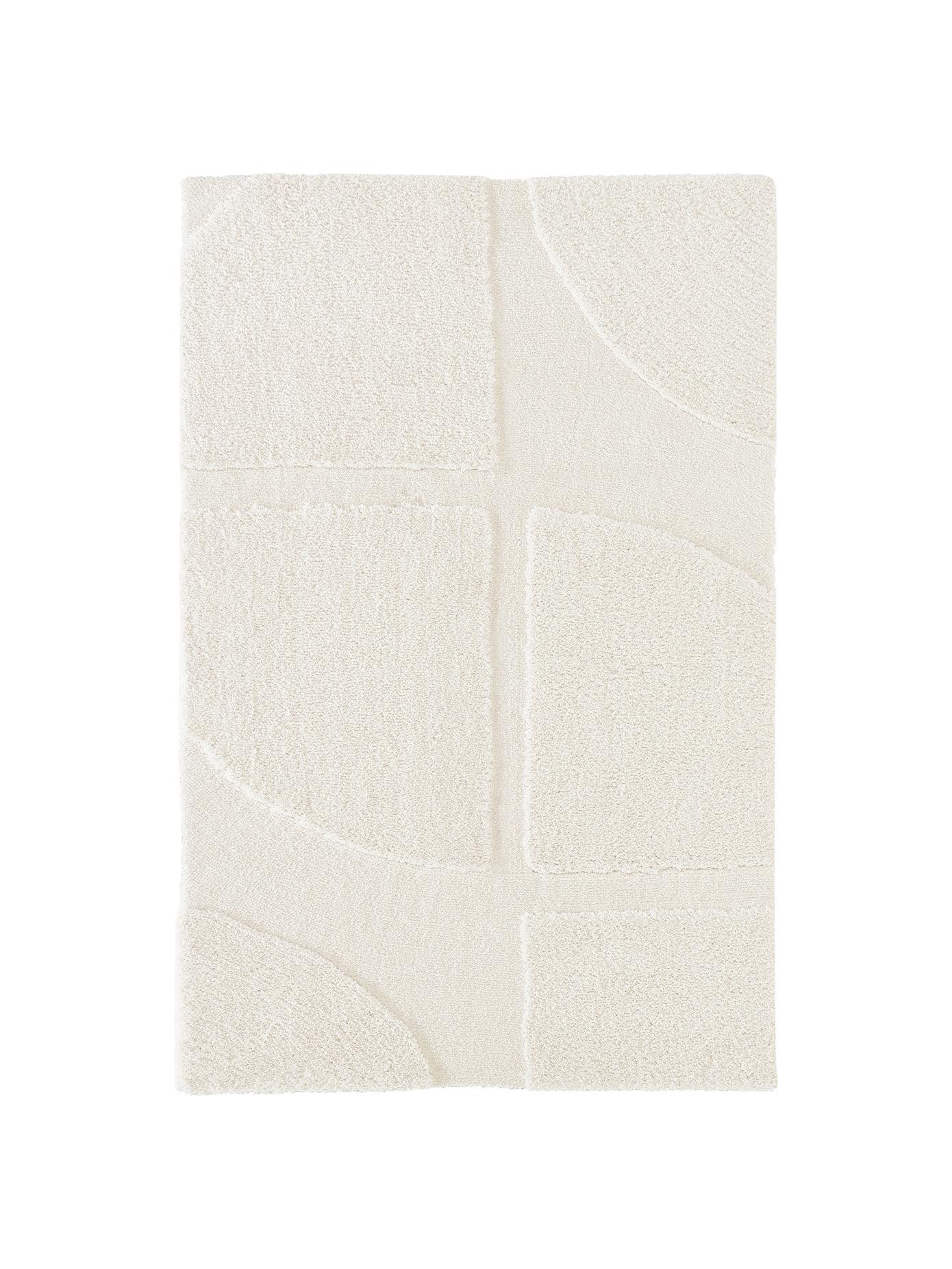 Flauschiger Hochflor-Teppich Jade mit erhabener Hoch-Tief-Struktur | WestwingNow EU