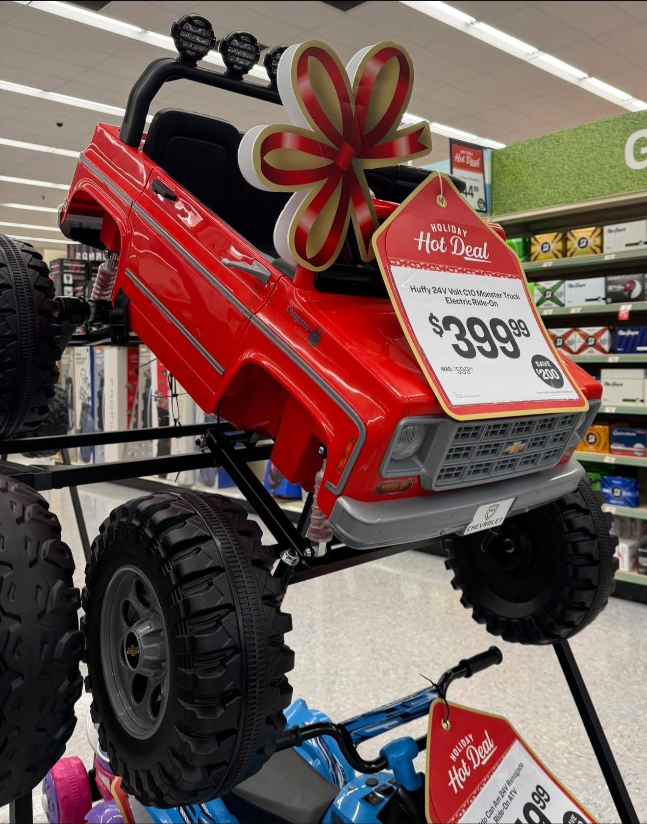 This adorable red Chevrolet kids’ car is everywhere right now — and honestly, imagine the look on their face Christmas morning. Instant core memory.

#LTKKids #LTKHoliday #LTKGiftGuide