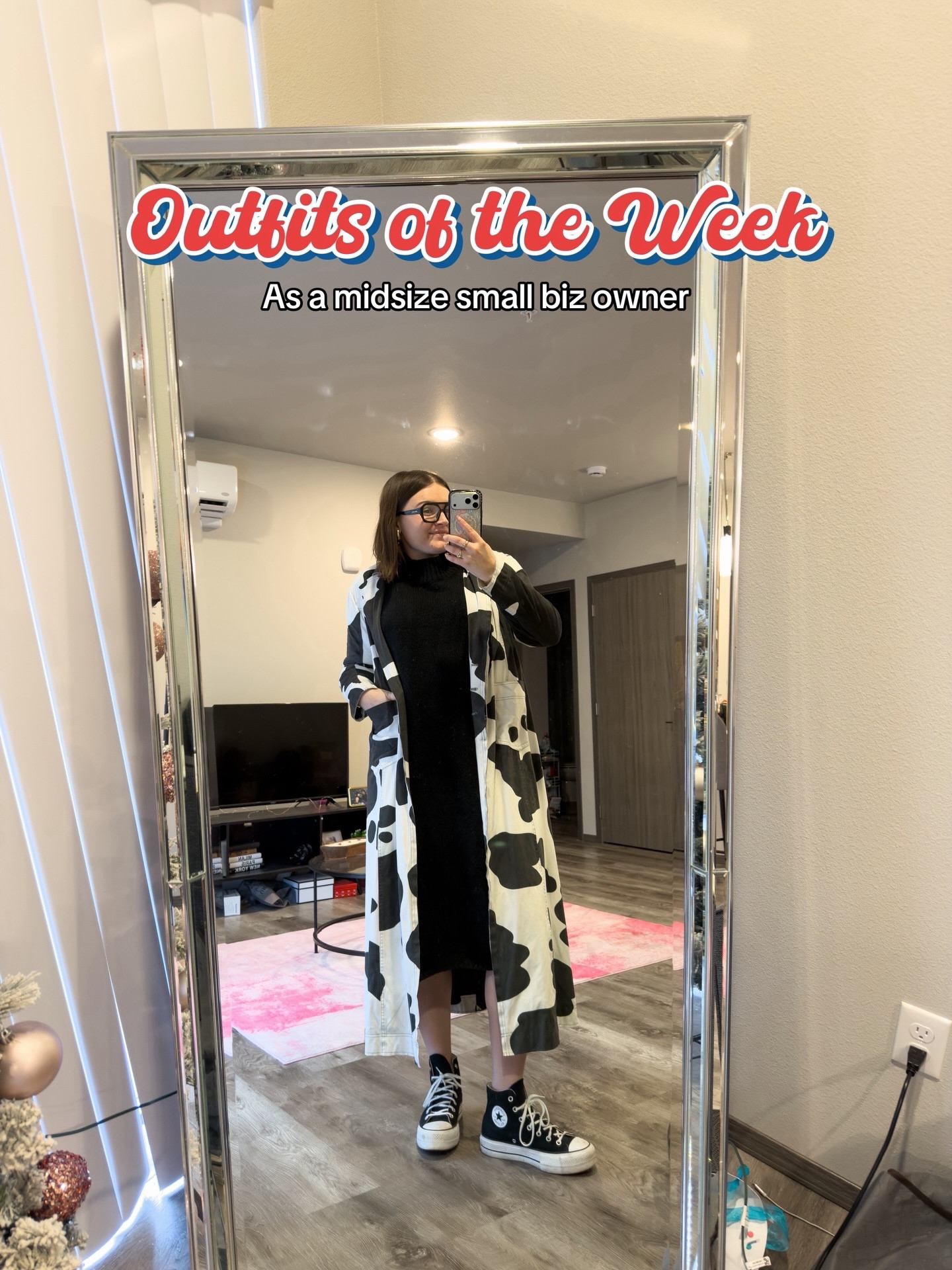 Comment WEEK to try these looks yourself!

As a midsize (size 10/12) small business owner who loves fashion, getting to dress up each day in funky outfits brings me so much joy. Whether I’m off to a networking event or meeting a new client, I like to dress to remember 😉

My weeks are pretty all over the place which means workout outfits quickly swapped for dressy casual looks my clients will be slow to forget. I recommend collecting statement items that feel like YOU!

Finally this was valentines weekend so you know I had to dress up. I styled the last look with a blazer and heels but was trying to be off my phone as much as possible. I love having intentional time with my man, it means a lot to me and we had the best getaway to celebrate our love ❤️

#outfitsoftheweek #businessowneroutfits #businesscasualoutfits #workwearstyle #midsizeoutfitinspo

#LTKootd #LTKMidsize #LTKWorkwear