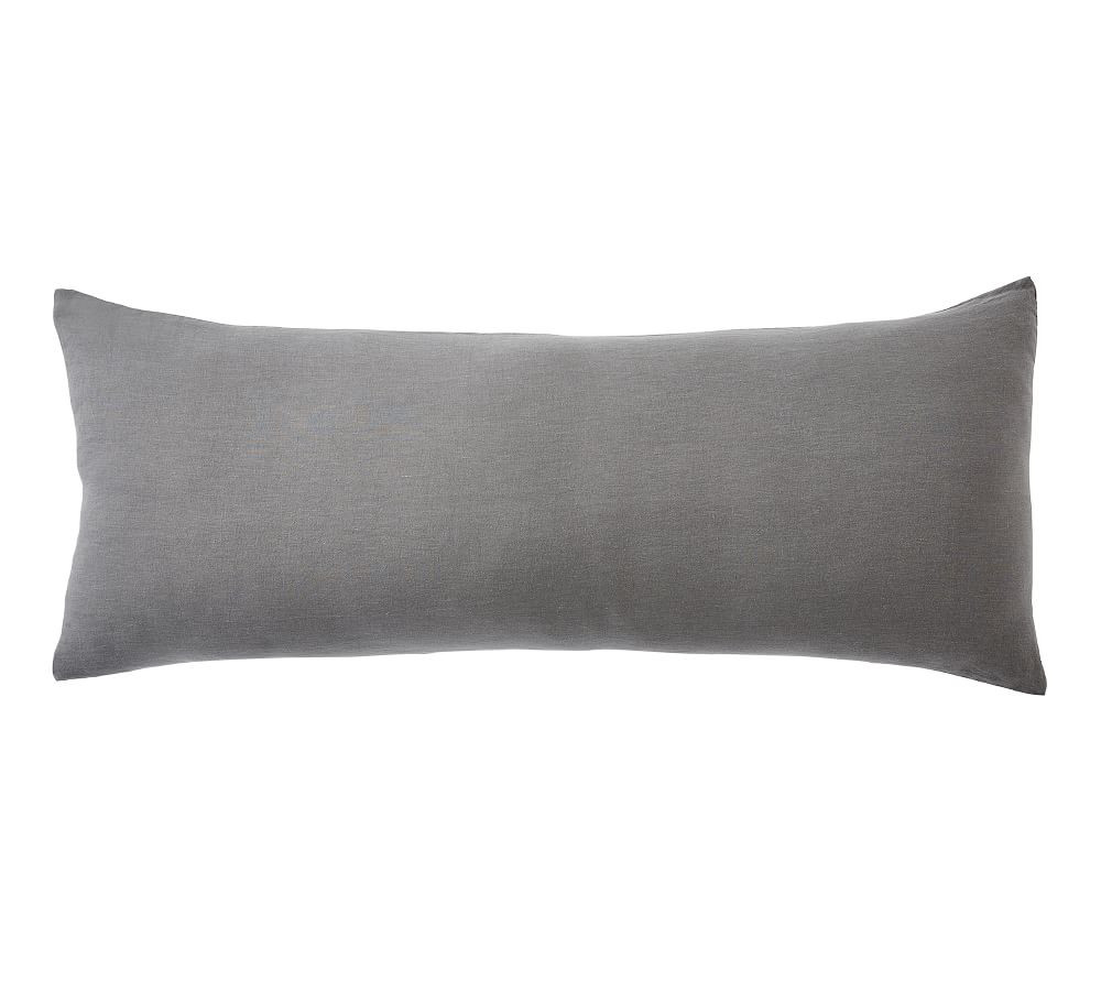 Belgian Flax Linen Oversized Lumbar Sham | Pottery Barn (US)