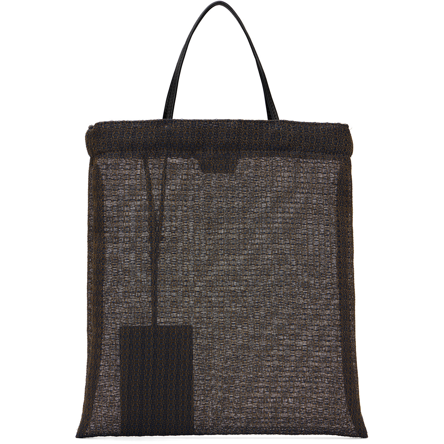 The Row Navy Barn Mini Tote | SSENSE