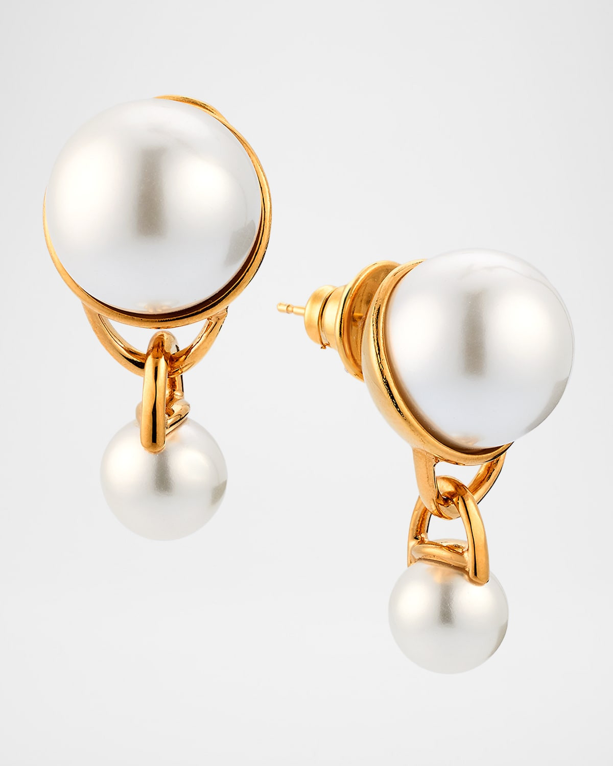 Pearly Drop Earrings | Neiman Marcus