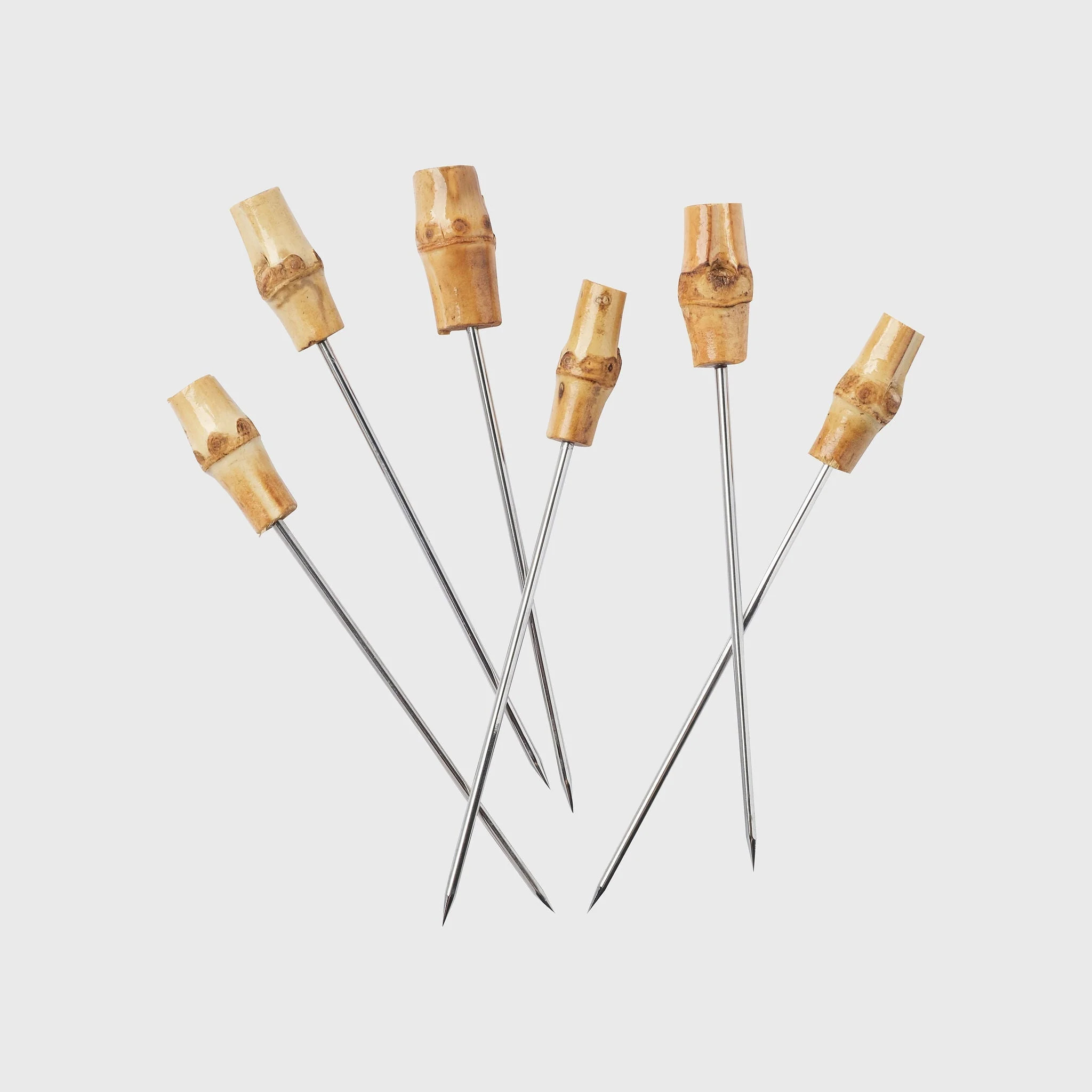Natural bamboo cocktail picks | Joanna Buchanan
