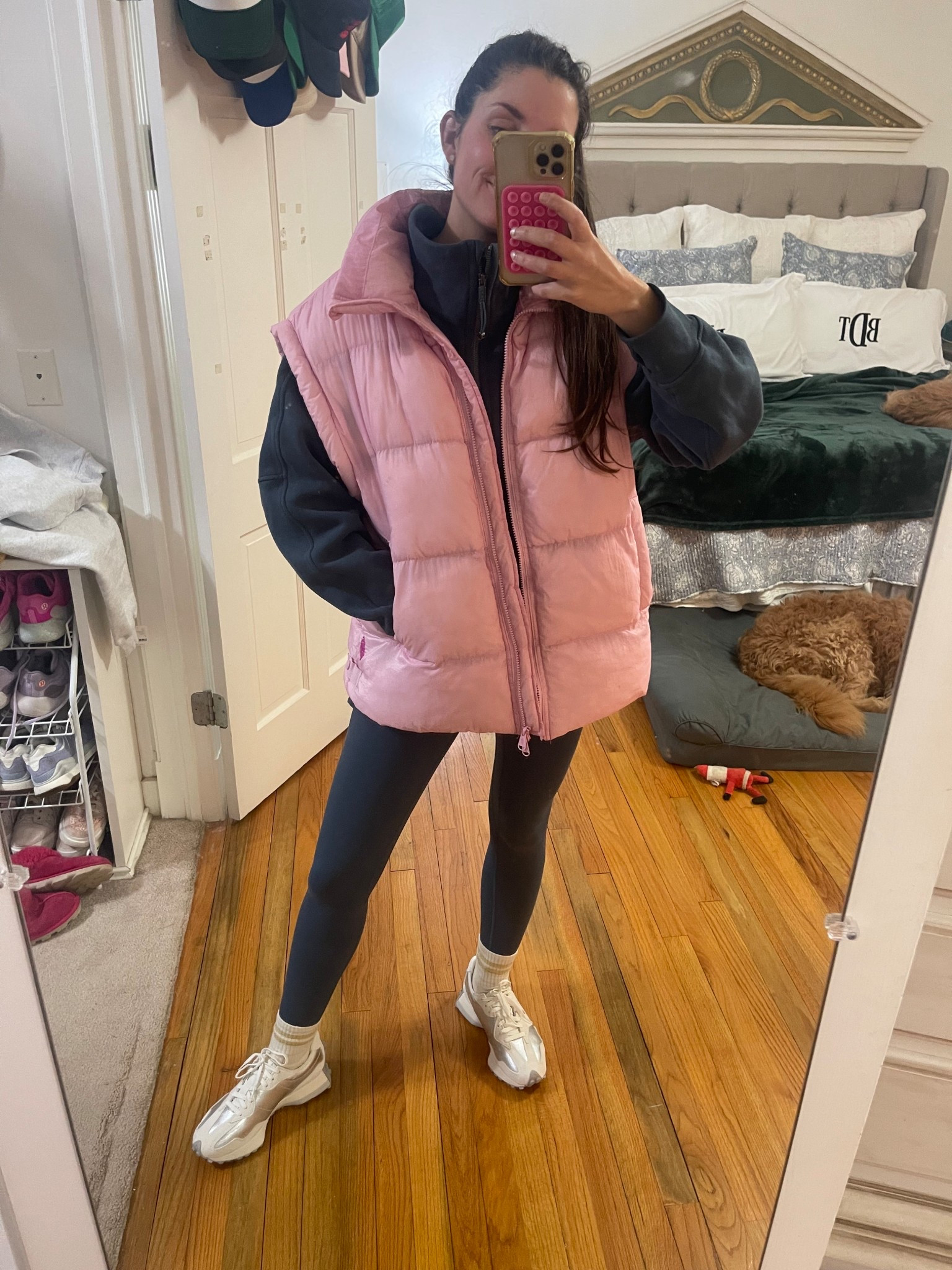 lululemon align 
lululemon scuba
Free people vest 

#LTKActive #LTKmomlife #LTKootd