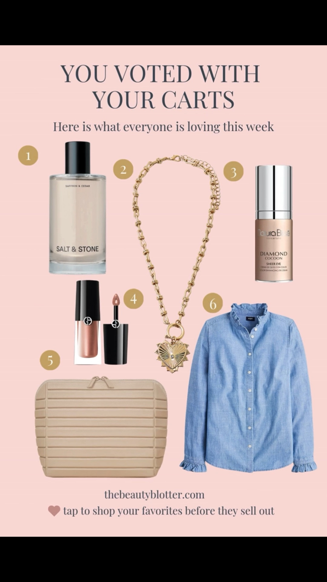 Bestsellers of the week ❤️

#LTKBeauty #LTKOver40