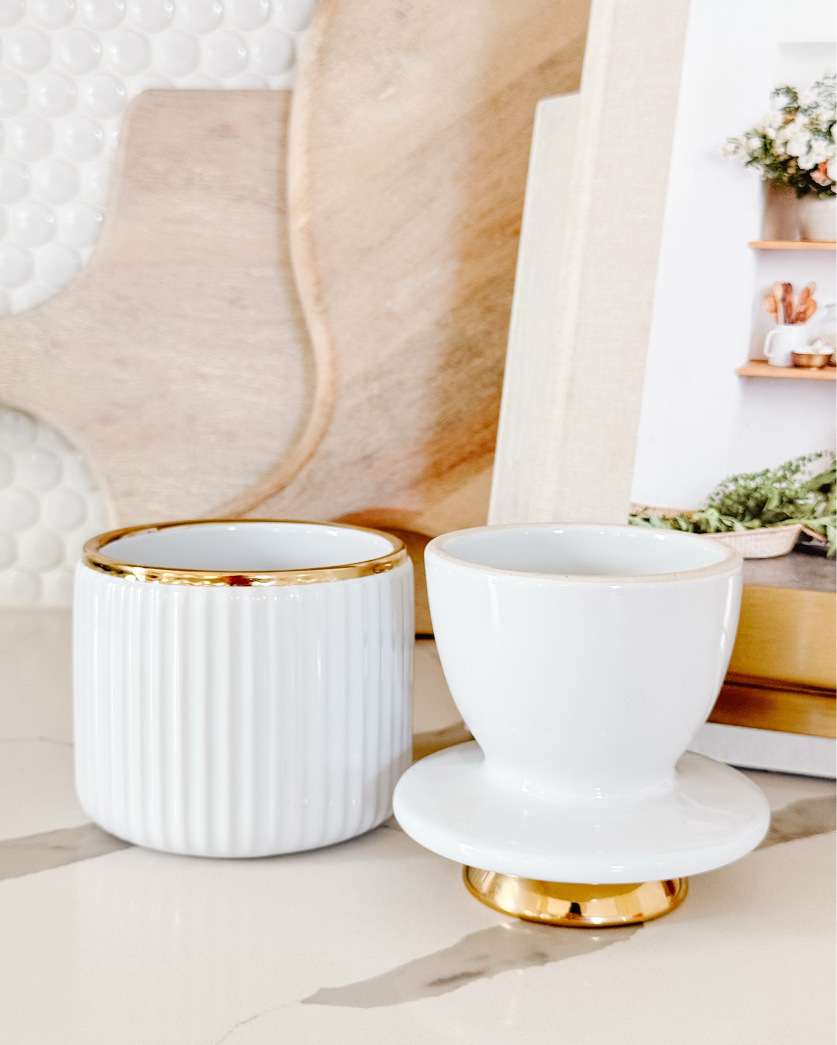 The prettiest chilled butter ceramic! Great for a mother day gift🤗 #kitchen #butter #styledsettings #amazon #kitchenorganizer 

#LTKHome #LTKMothersDay #LTKmorningroutine