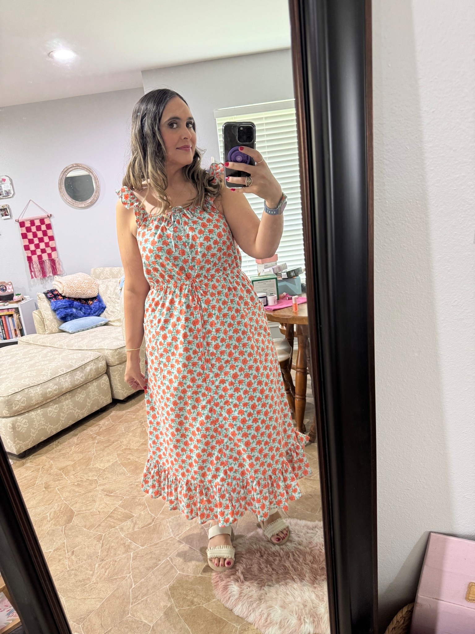 This dress I’m wearing is from a boutique in my hometown, but I found some really cute floral Madalyn dresses to link

#LTKdayinmylife #LTKMothersDay #LTKgrwm