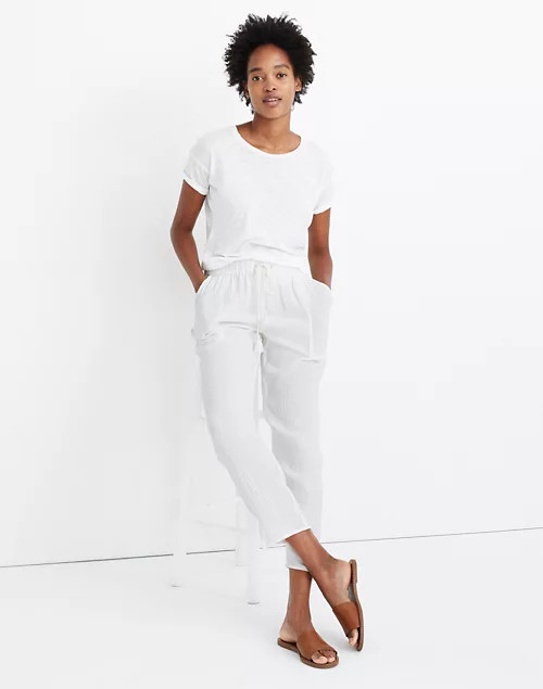 Beach Cover-Up Track Trousers | Madewell