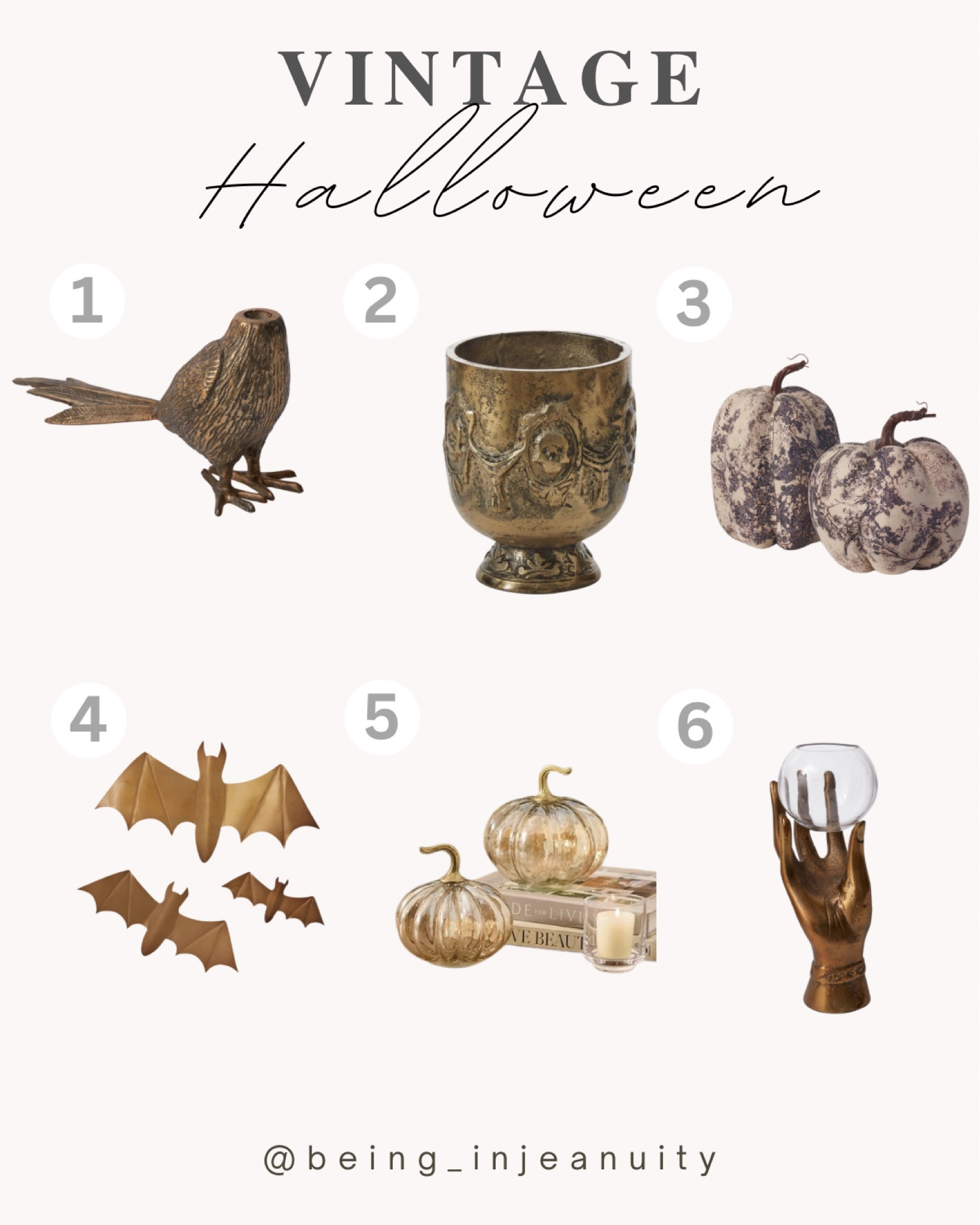 Vintage inspired Halloween decor for your home!

#LTKHome #LTKSeasonal