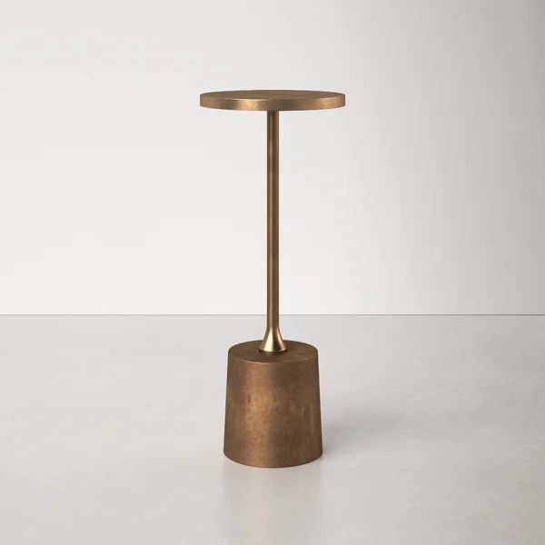 Element 25'' Tall Pedestal End Table | Wayfair North America