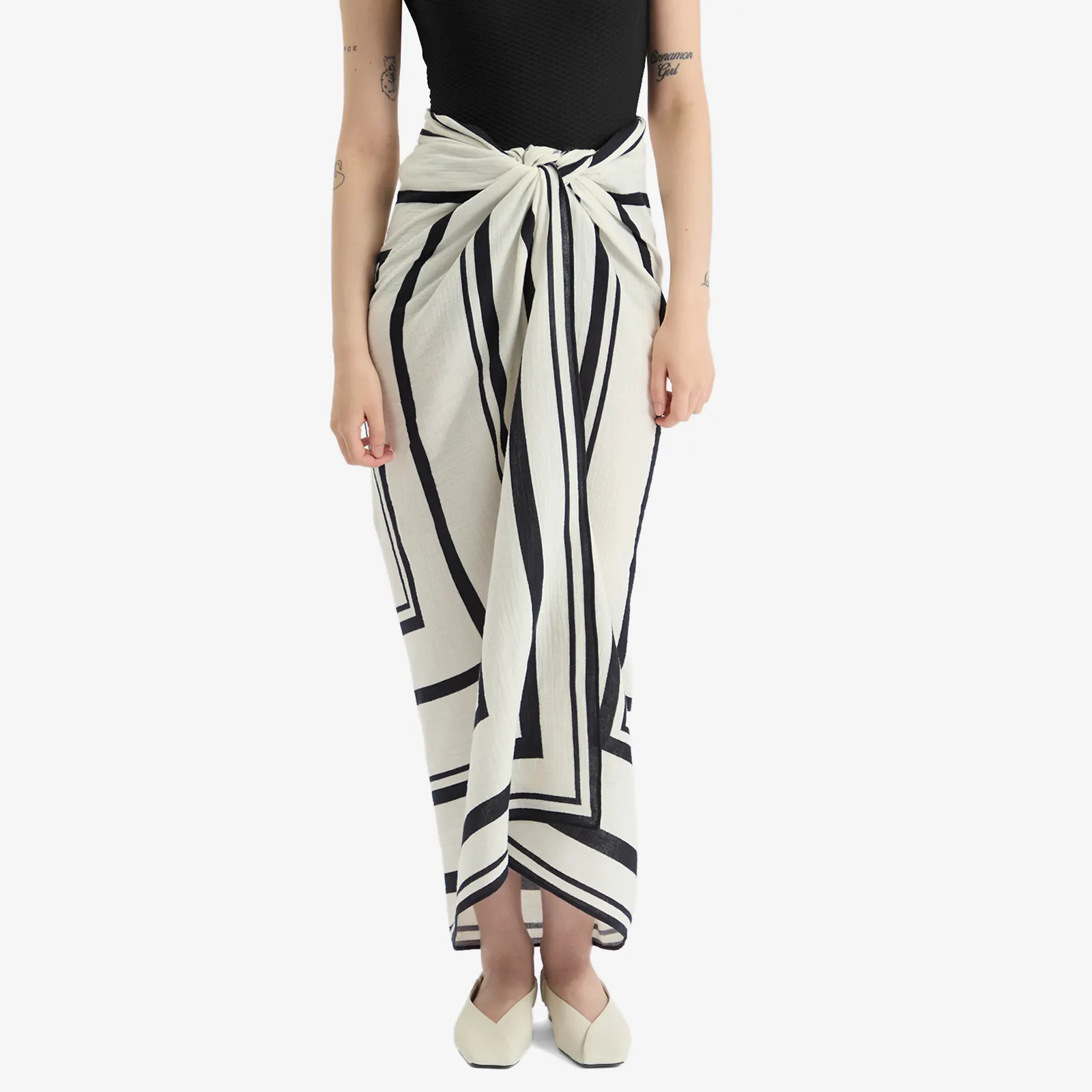 Anine Bing Eliza Monogram Sarong | END. Clothing