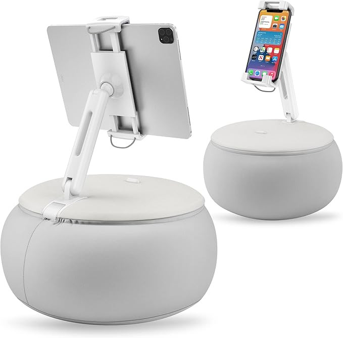 AboveTEK Tablet Pillow Holder for Bed, Hands Free 360° Swivel Phone/iPad Pillow Stand for Lap in... | Amazon (US)