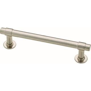 Essentials Francisco 4 in. (102mm) Center-to-Center Satin Nickel Drawer Pull (10-Pack) | The Home Depot