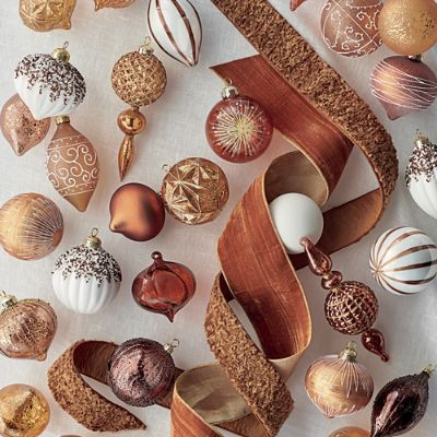 Ginger Snap Grandeur Ornament Collection | Frontgate | Frontgate