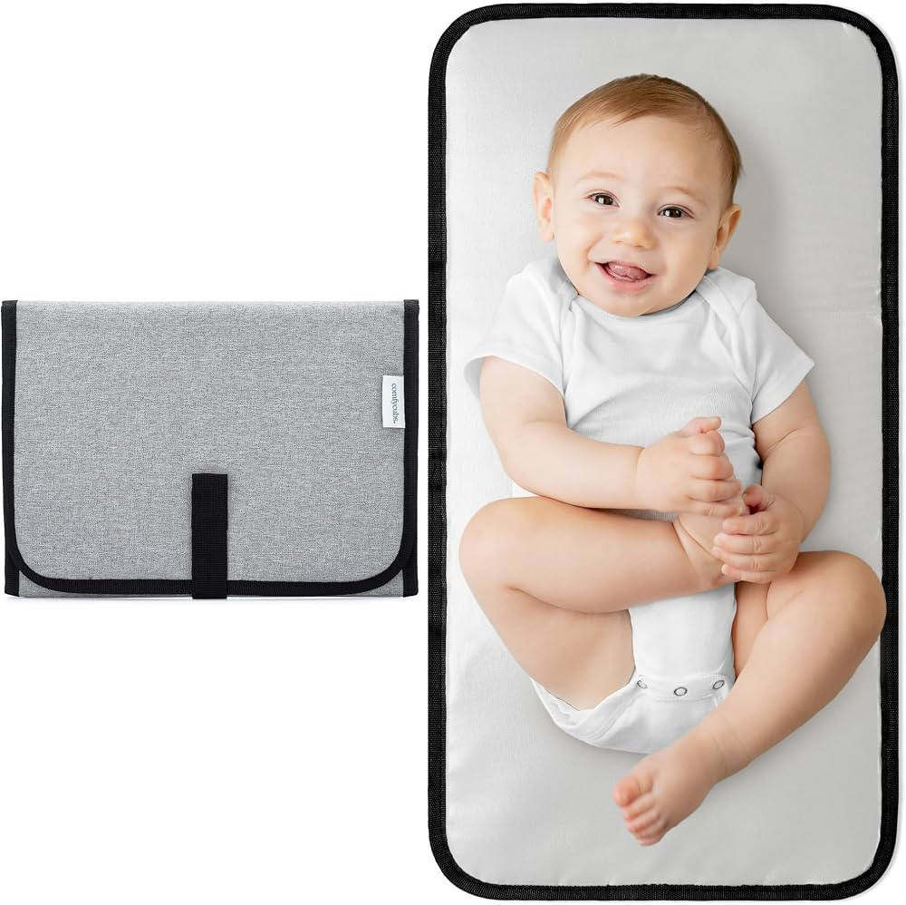 Comfy Cubs Baby Changing Pad Compact Size - Waterproof Diaper Changing Mat with Cushioned Pillow ... | Amazon (US)