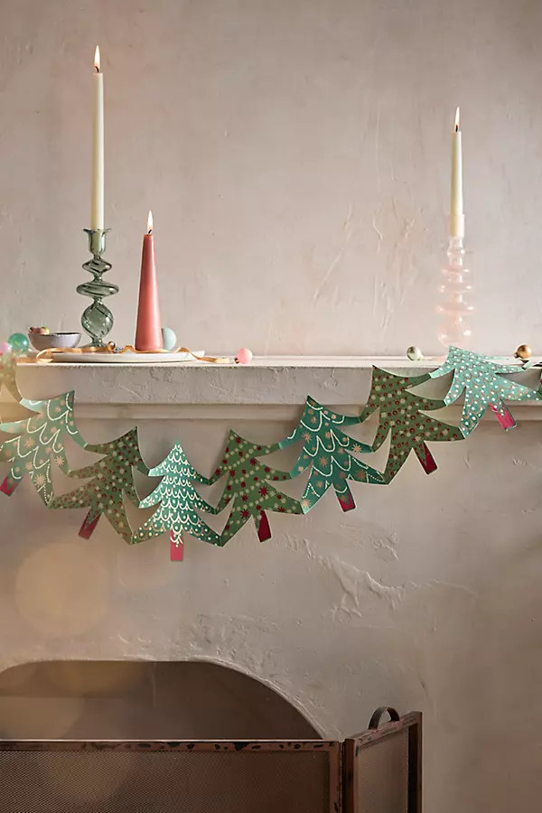 Paper Concertina Garland | Anthropologie (US)