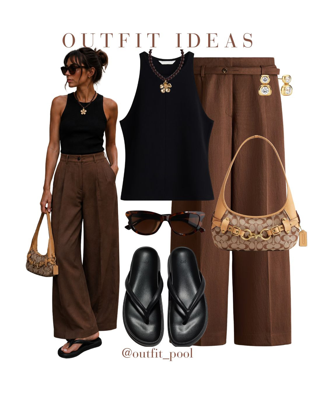 Brown Trousers with tank tops

Comment ‘LINKS’ to shop then check your DMs, maybe under the requests tab if you don’t follow me👉🏼 @outfit_pool
Link:
Link:
Link:


#browntrousers #virtualstylist #tanktops

(Brown Trousers, Brown Trousers Outfit, Brown Pants Outfit, Tank Top Outfit, White Tank Top, Black Tank Top, Ribbed Tank Top, Neutral Outfit Ideas, Minimalist Style, Summer Outfit Ideas, Brown Trousers with Tank Top, Wide Leg Trousers, Tailored Trousers Outfit, Old Money Style, Coastal Chic Style, Vacation Outfit Ideas, Chic Summer Style) 

 #LTKdayinmylife #LTKgrwm #LTKootd