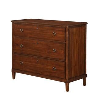 Cambridge Brown 3-Drawer Dresser 820-11-40 | The Home Depot