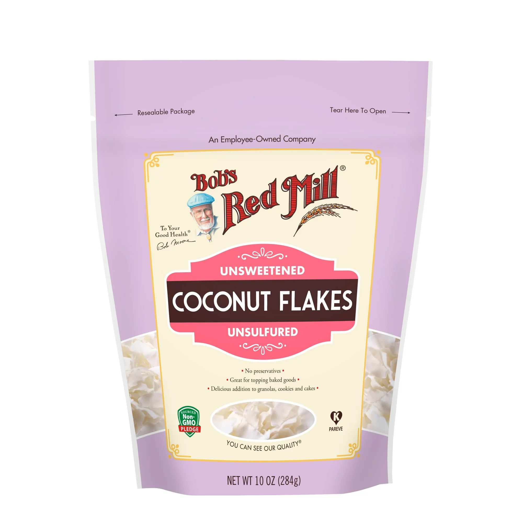 Bob's Red Mill Flaked Coconut (Unsweetened), 12-ounce | Walmart (US)