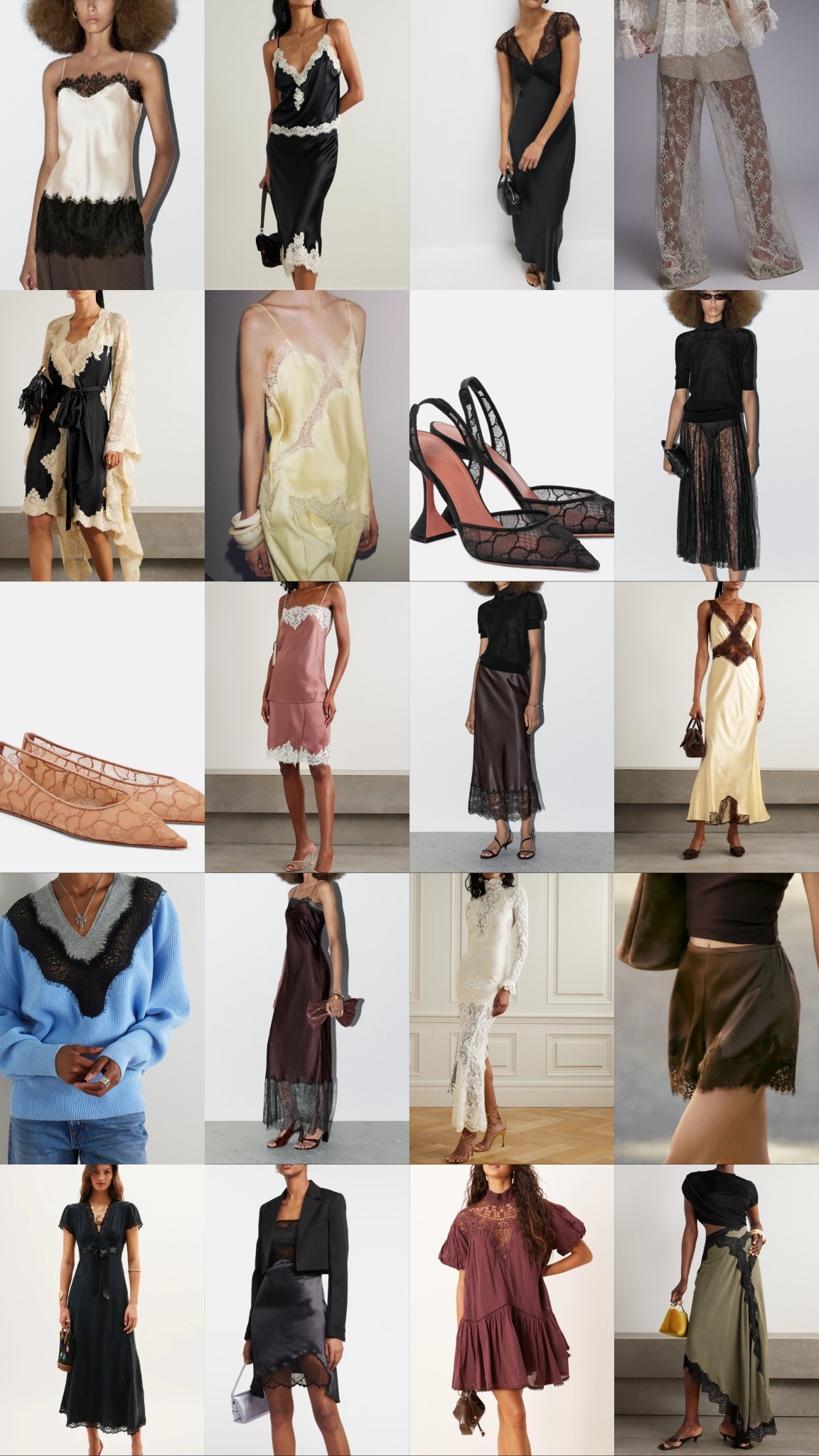 Lace Layering 

#LTKeurope #LTKsummer #LTKautumn