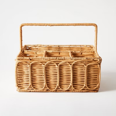 Rattan Caddy Kitchen Utensil Set - Threshold™ designed with Studio McGee | Target