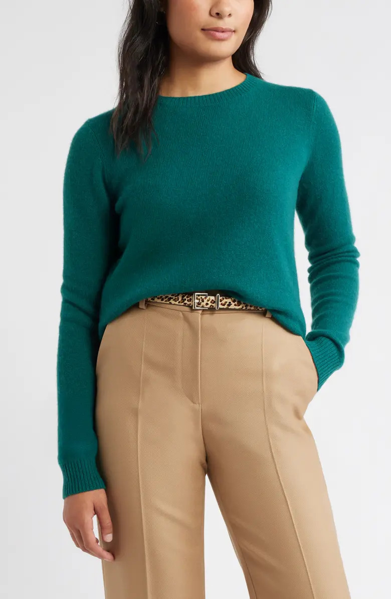 Cashmere Crewneck Sweater | Nordstrom