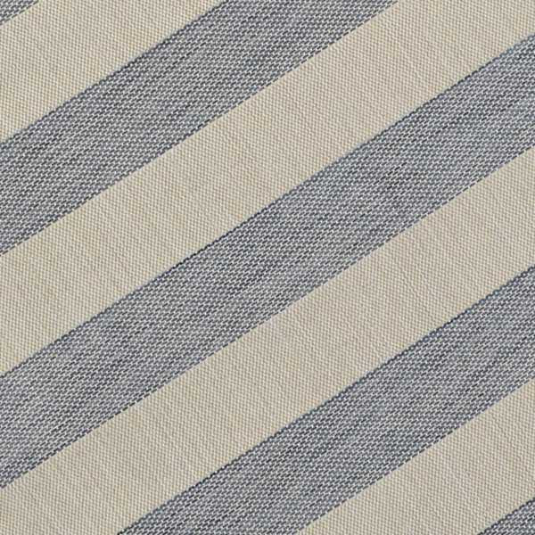 (E548) Navy Blue Cabana Striped Outdoor Area Rug, 8x10 | At Home
