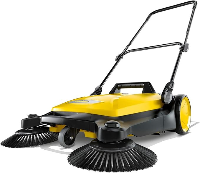 Kärcher Walk Behind Outdoor Push Sweeper S 4 Twin for Workshops, Warehouses or Garages - 5X Fast... | Amazon (US)