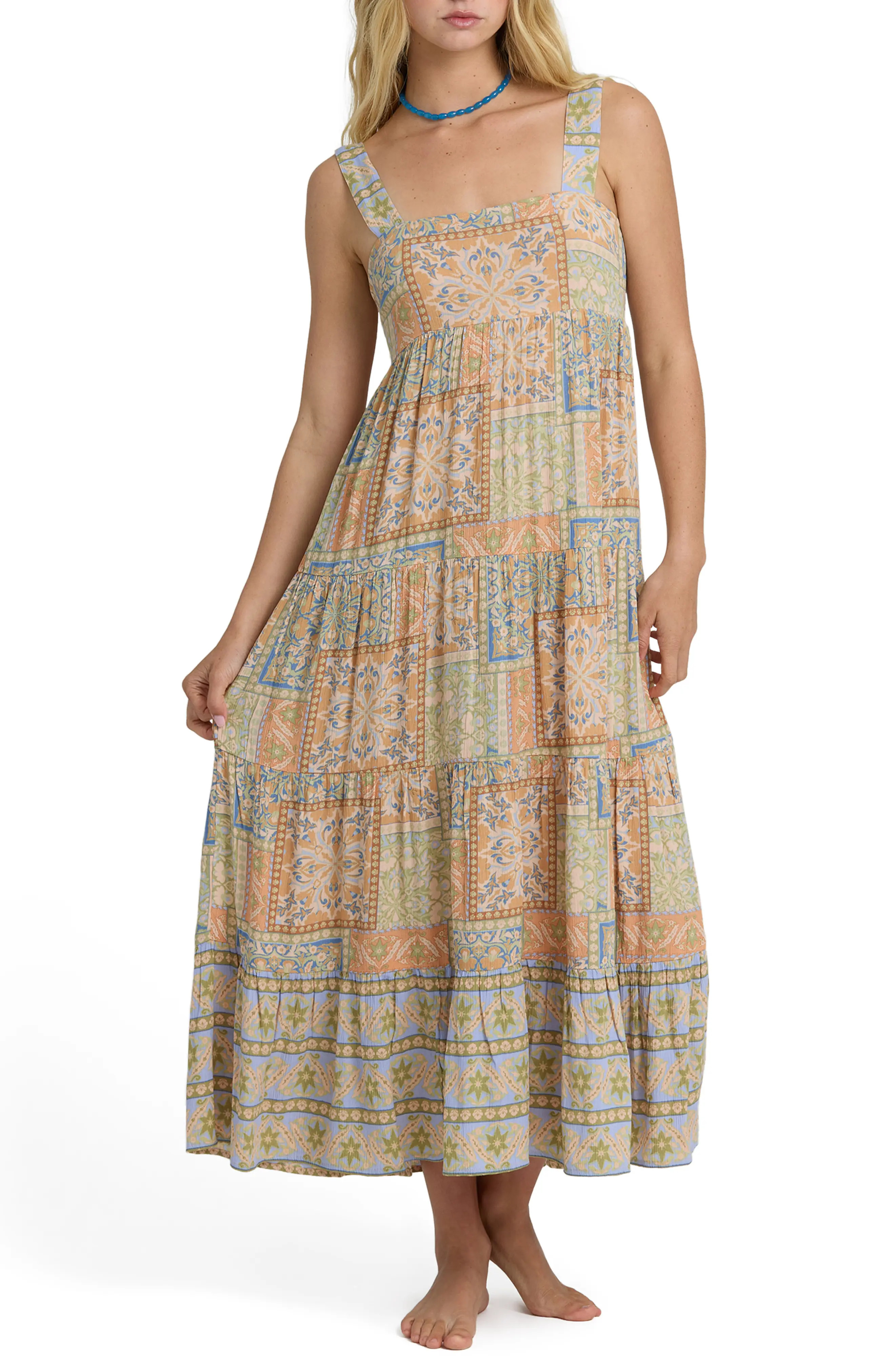 All Good Print Tiered Maxi Dress (Women) | Nordstrom | Nordstrom