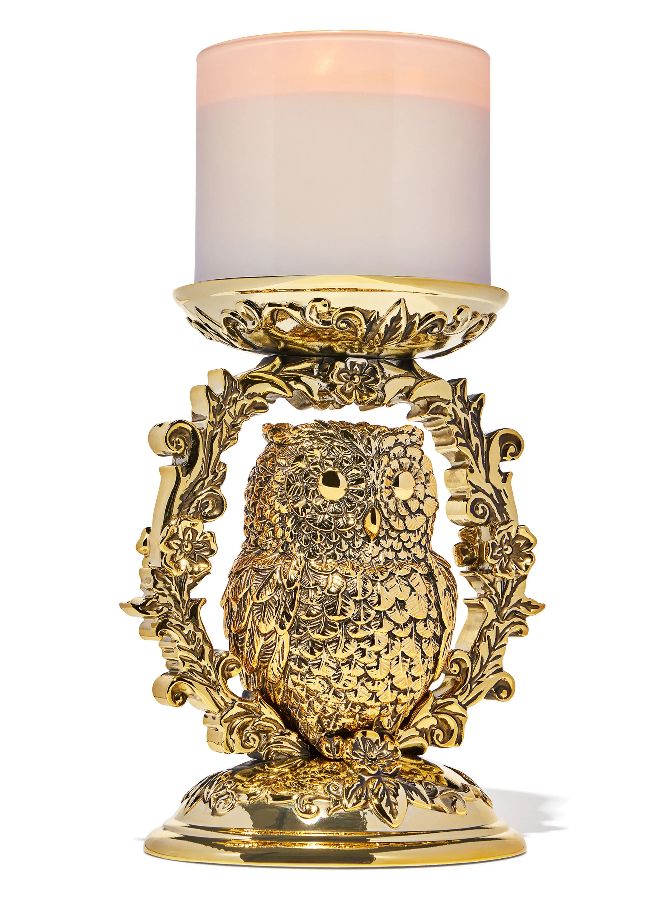 Ornate Owl Pedestal | Bath & Body Works