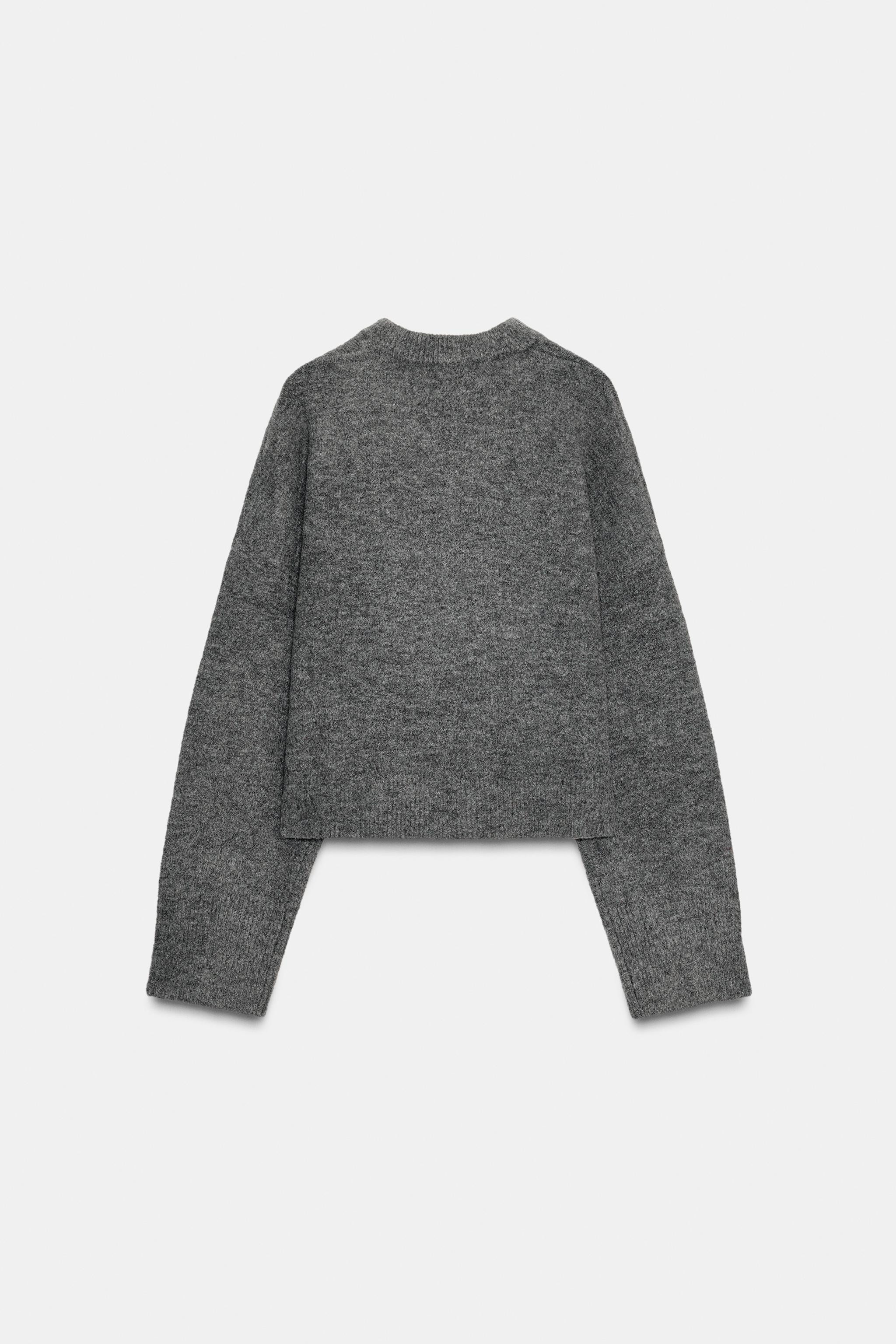 SOFT KNIT JUMPER WITH BUTTONS | Zara UK