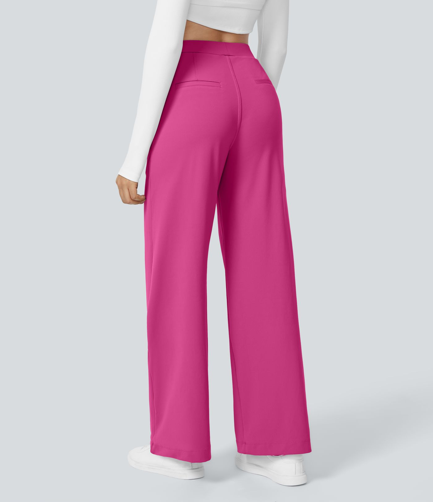 Halara Flex\u2122 DayStretch High Waisted Pocket Straight Leg Work Pants | HALARA