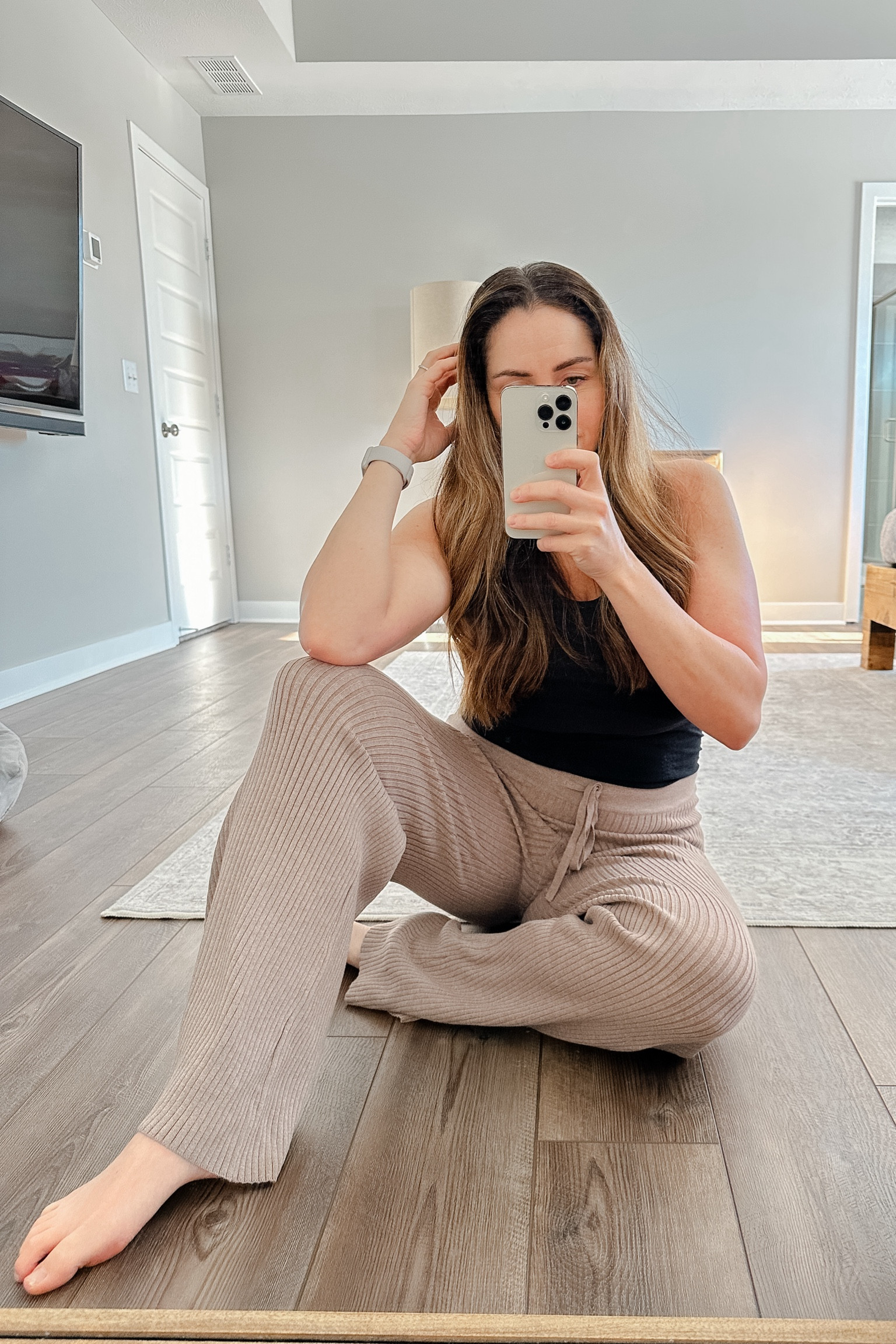 Ribbed sweatpants, winter sweats, grey pants, casual sweatpants by lovers and friends 

#LTKSeasonal