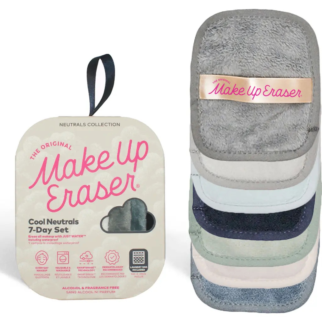 The Original MakeUp Eraser Neutral 7-Day MakeUp Eraser Set with Laundry Bag in Cool Neutrals at Nordstrom | Nordstrom