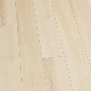 Malibu Wide Plank French Oak Fortuna 20 MIL 7.2 in. x 60 in. Click Lock Waterproof Luxury Vinyl P... | The Home Depot
