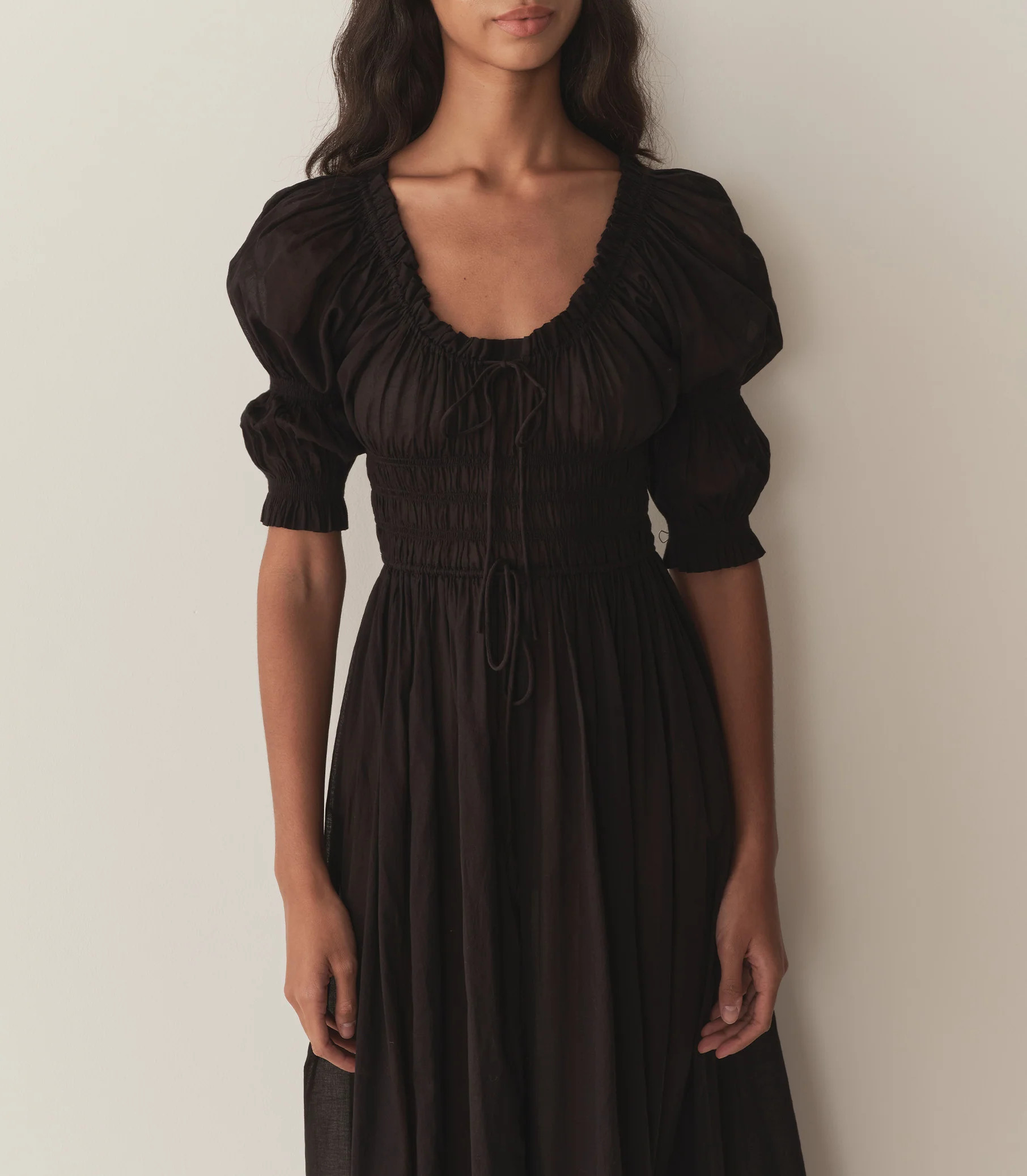 Ischia Dress - Black | DÔEN | DOEN