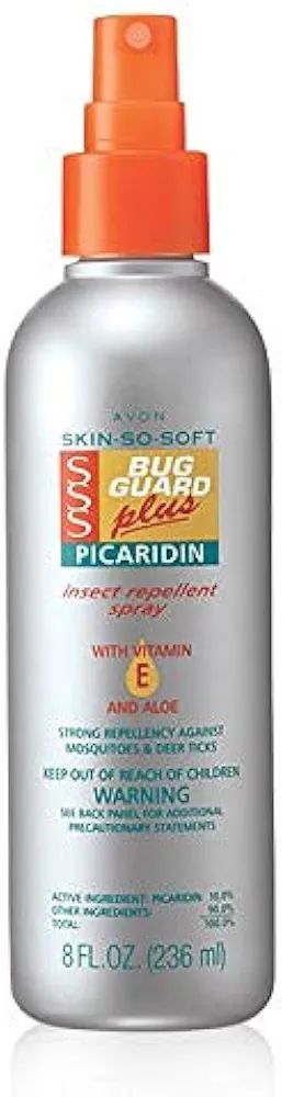 Avon Bug Guard Plus Picaridin Pump Spray - 8 fl oz. Bonus Size - Skin So Soft Bug Guard Picaridin... | Amazon (US)