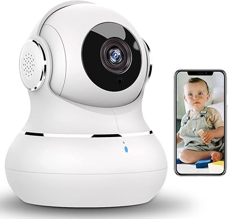 litokam Indoor Camera for Home Security, 1080P Pet/Dog/Cat Camera with Night Vision & Phone App, ... | Amazon (US)