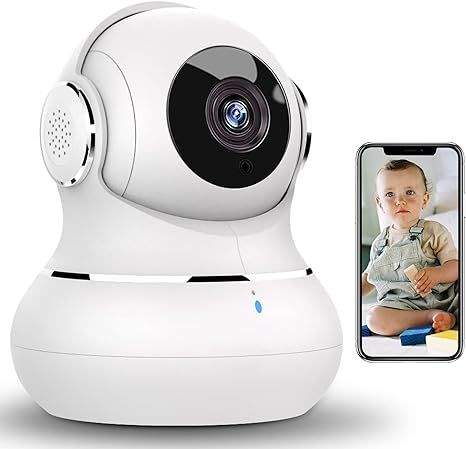 litokam Indoor Camera for Home Security, 1080P Pet/Dog/Cat Camera with Night Vision & Phone App, ... | Amazon (US)
