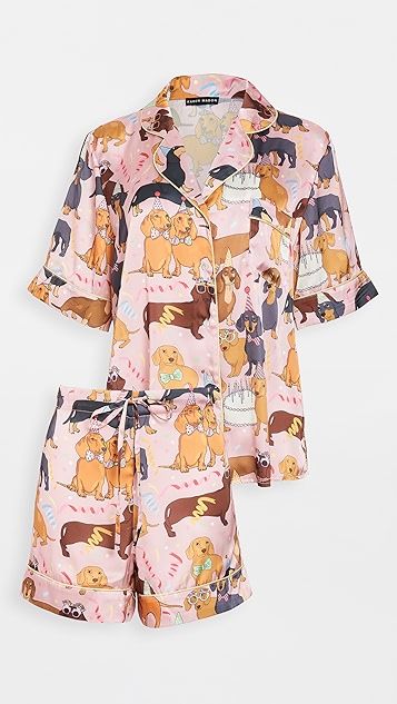 Hot Dog Birthday Party Short Set | Shopbop