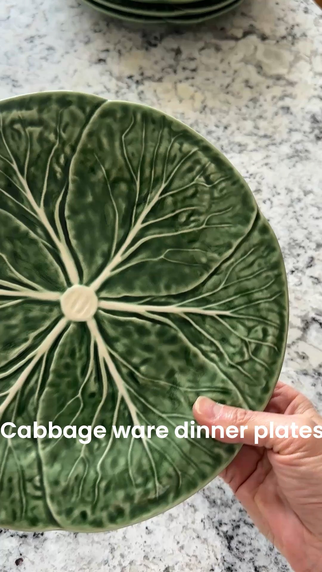 Just found these cabbage ware dinner plates at a great price!  Can’t wait to set them on a summer table! 🥬

#LTKSeasonal #LTKHome