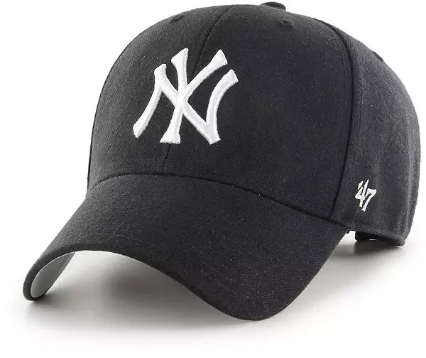 '47 New York Yankees Black MVP Adjustable Hat | Dick's Sporting Goods